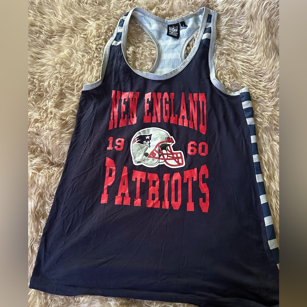 NFL Team Apparel New England Patriots Tank Top